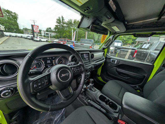 used 2021 Jeep Wrangler Unlimited car, priced at $31,096