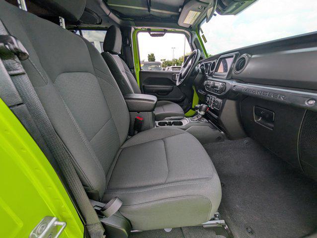 used 2021 Jeep Wrangler Unlimited car, priced at $31,096