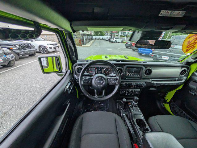 used 2021 Jeep Wrangler Unlimited car, priced at $31,096