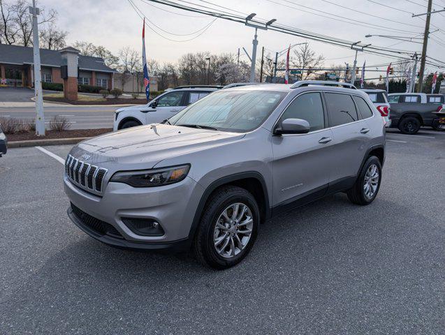 used 2021 Jeep Cherokee car, priced at $25,297