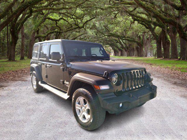 used 2021 Jeep Wrangler Unlimited car, priced at $30,221