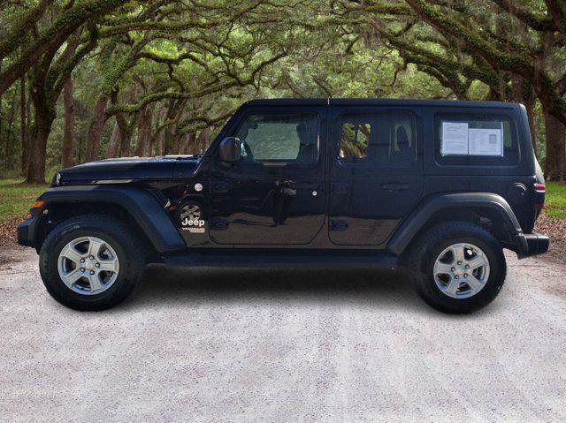 used 2021 Jeep Wrangler Unlimited car, priced at $30,221