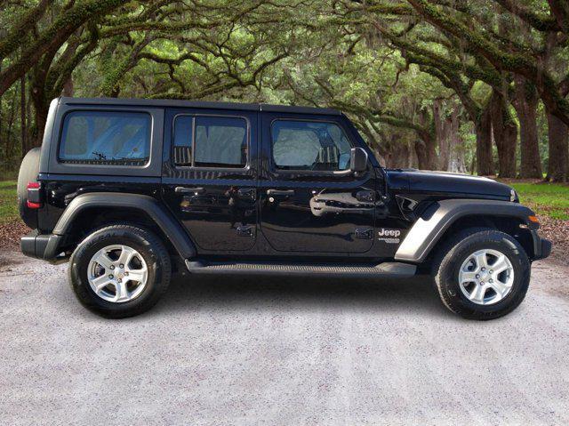 used 2021 Jeep Wrangler Unlimited car, priced at $30,221