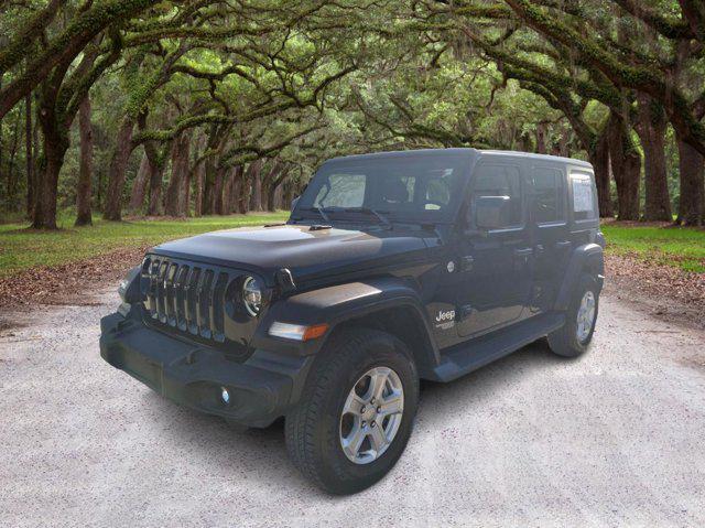 used 2021 Jeep Wrangler Unlimited car, priced at $30,221