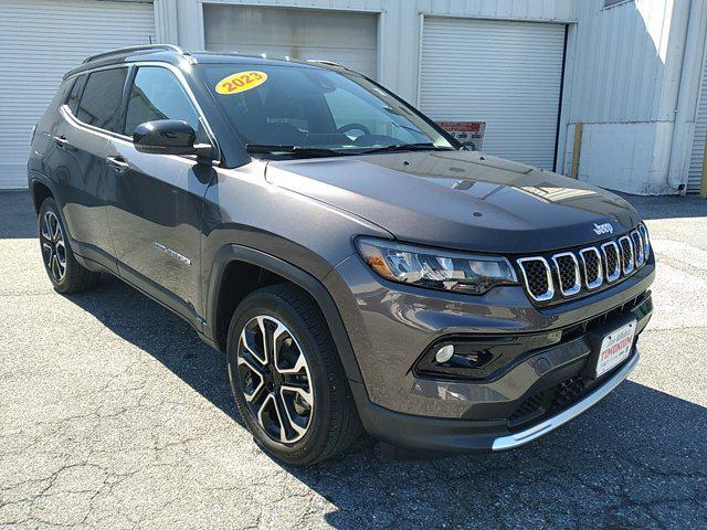 used 2023 Jeep Compass car, priced at $27,021