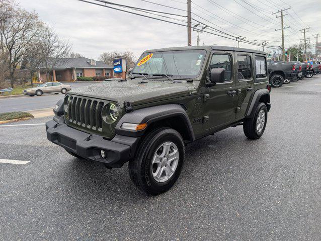 used 2022 Jeep Wrangler Unlimited car, priced at $29,508