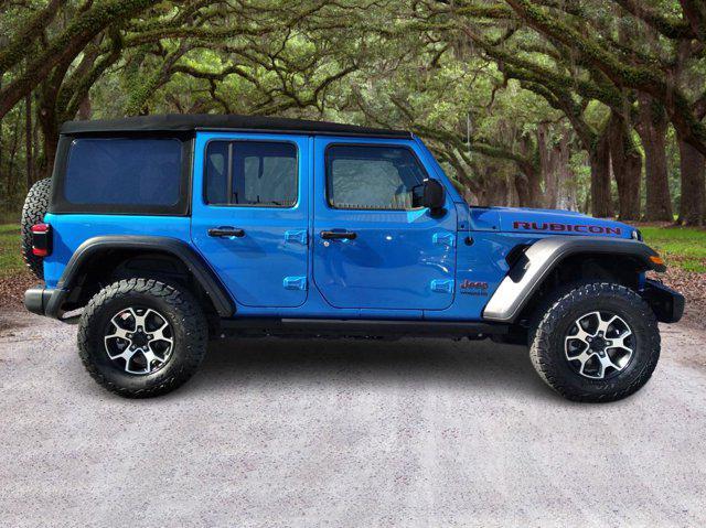 used 2022 Jeep Wrangler Unlimited car, priced at $43,573