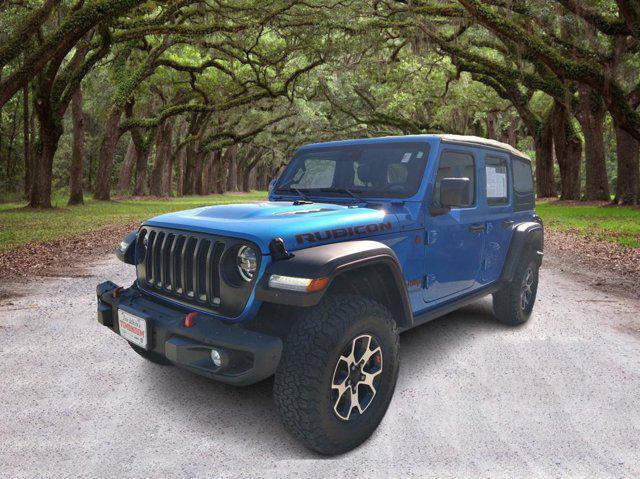 used 2022 Jeep Wrangler Unlimited car, priced at $43,573