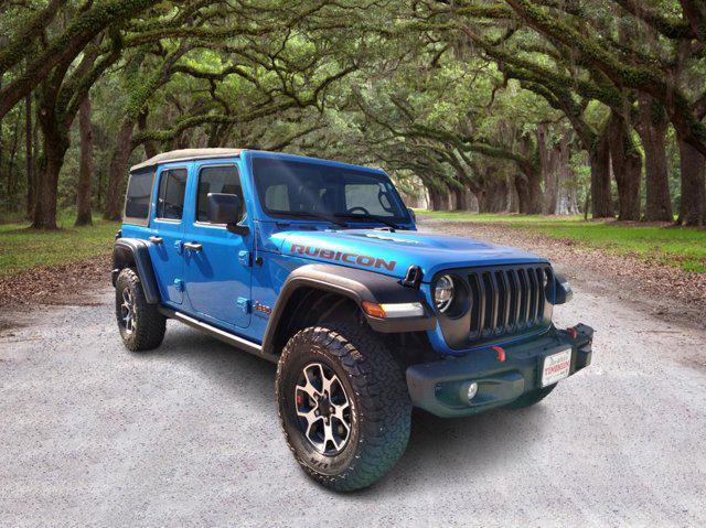 used 2022 Jeep Wrangler Unlimited car, priced at $43,573