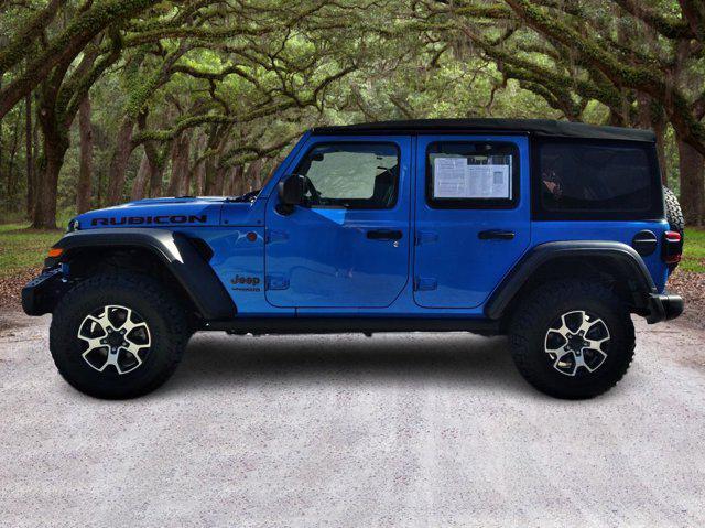 used 2022 Jeep Wrangler Unlimited car, priced at $43,573