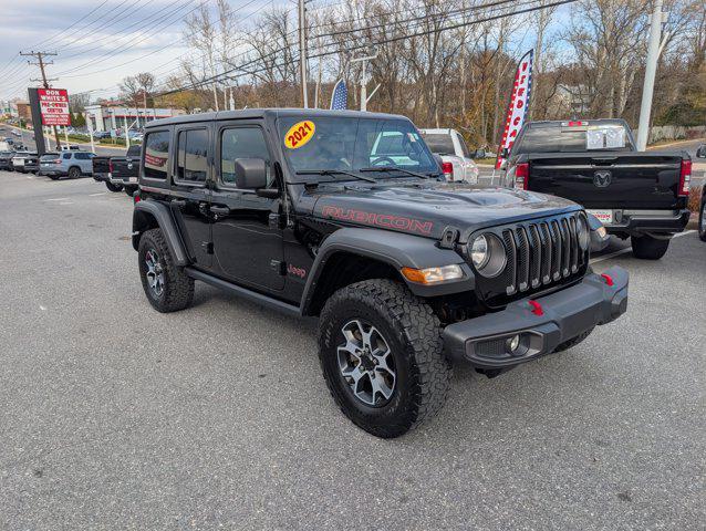 used 2021 Jeep Wrangler Unlimited car, priced at $33,134