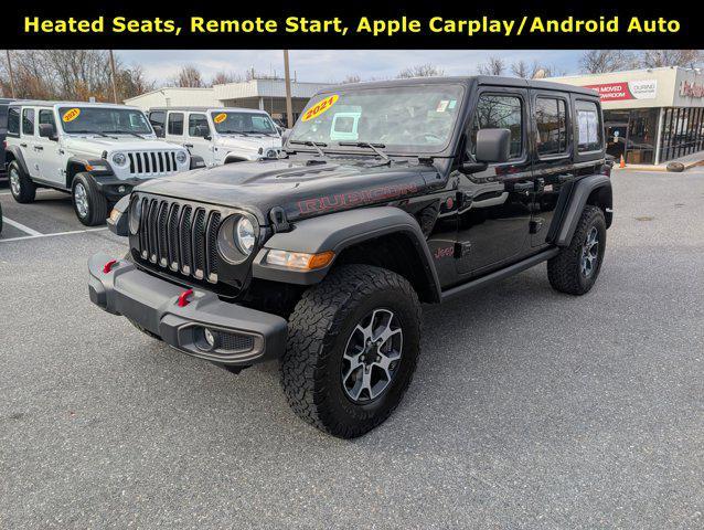used 2021 Jeep Wrangler Unlimited car, priced at $33,134