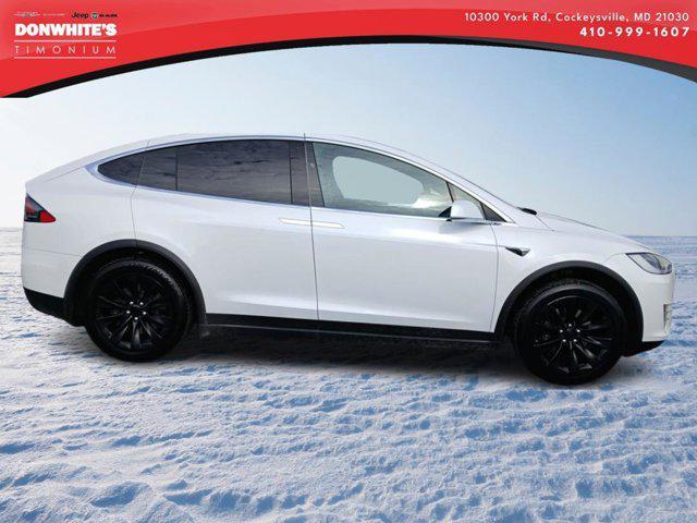 used 2021 Tesla Model X car, priced at $44,102