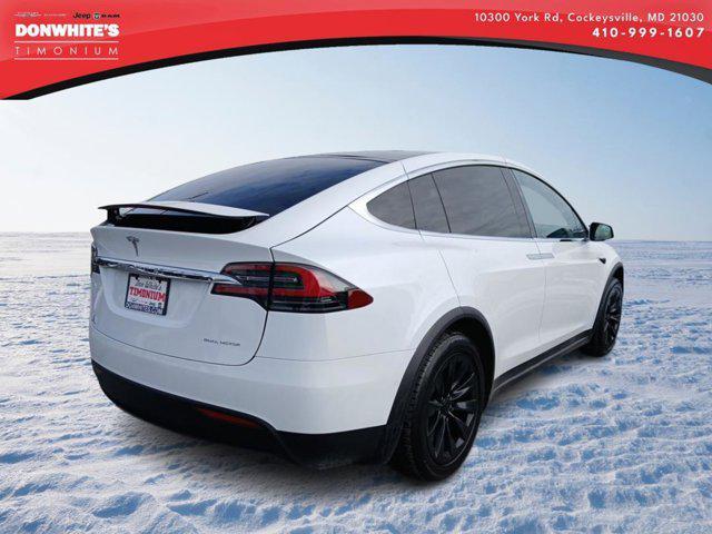 used 2021 Tesla Model X car, priced at $44,102