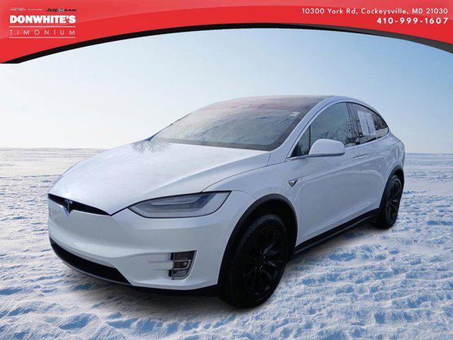 used 2021 Tesla Model X car, priced at $44,102