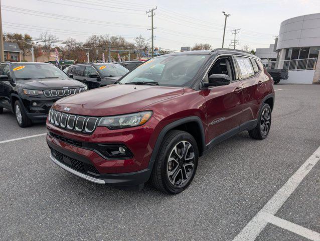 used 2022 Jeep Compass car, priced at $23,535