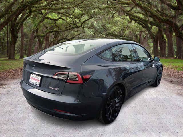 used 2022 Tesla Model 3 car, priced at $32,826