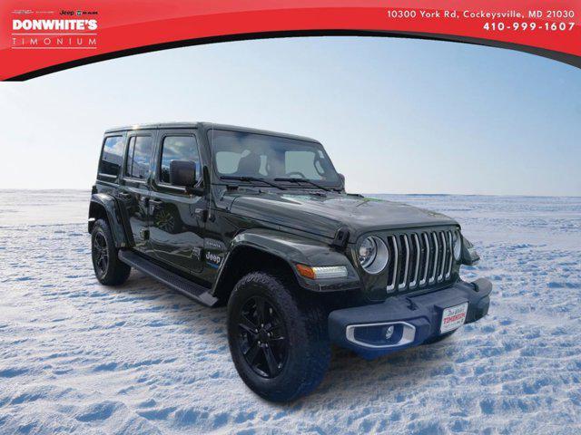 used 2021 Jeep Wrangler Unlimited 4xe car, priced at $32,411