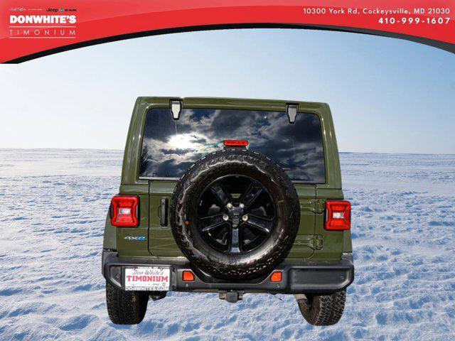 used 2021 Jeep Wrangler Unlimited 4xe car, priced at $32,411