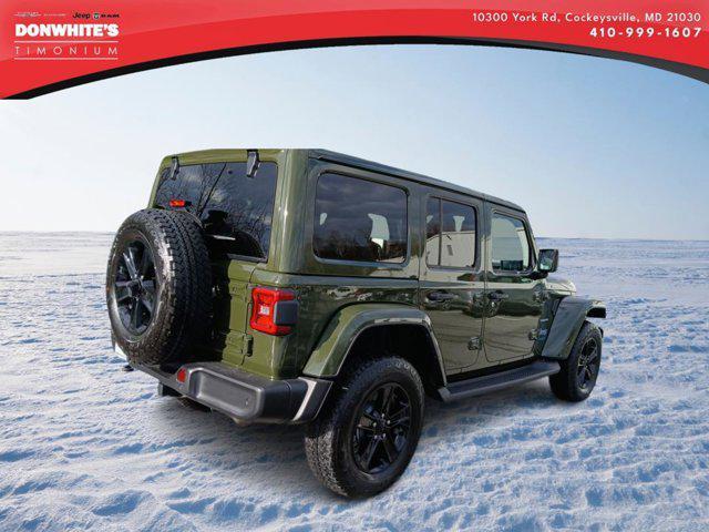 used 2021 Jeep Wrangler Unlimited 4xe car, priced at $32,411