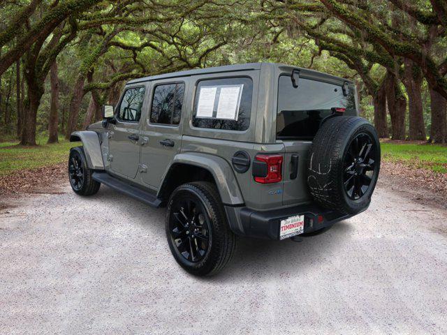 used 2021 Jeep Wrangler Unlimited 4xe car, priced at $31,743