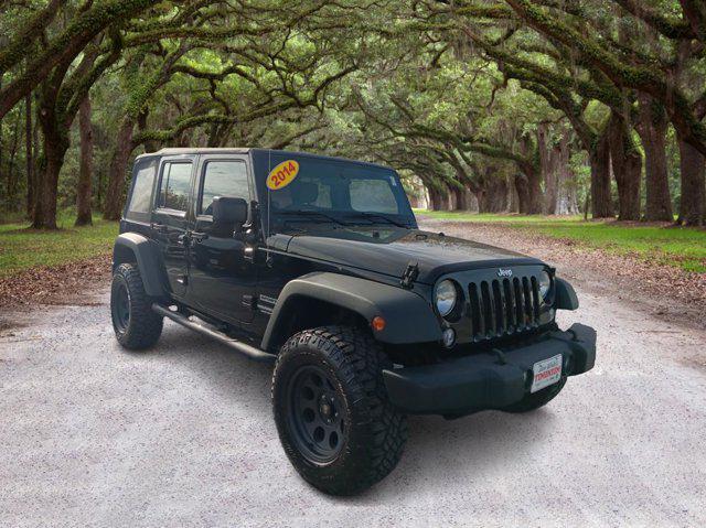 used 2014 Jeep Wrangler Unlimited car, priced at $17,995