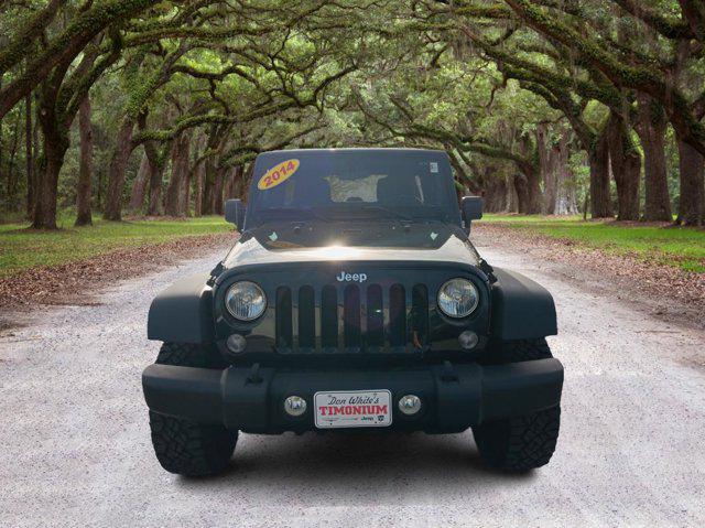 used 2014 Jeep Wrangler Unlimited car, priced at $19,298