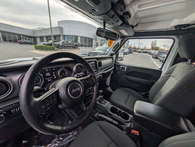 used 2021 Jeep Wrangler Unlimited car, priced at $27,052