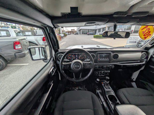 used 2021 Jeep Wrangler Unlimited car, priced at $27,052