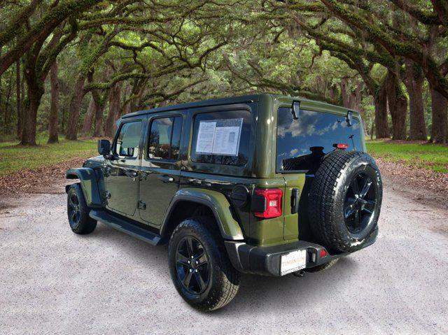 used 2021 Jeep Wrangler Unlimited car, priced at $37,994