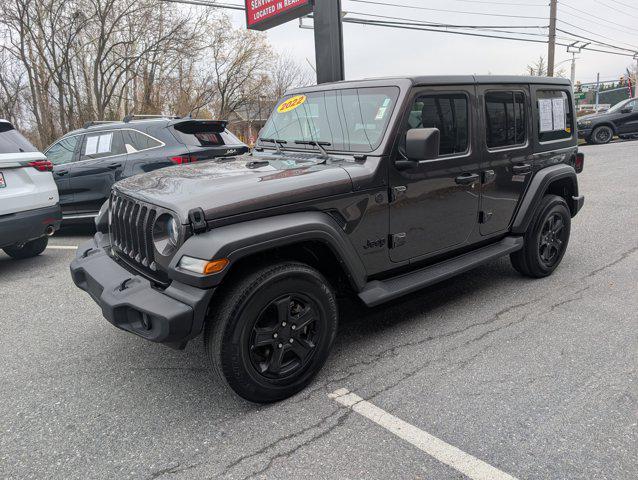 used 2022 Jeep Wrangler Unlimited car, priced at $27,649