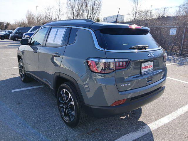 used 2022 Jeep Compass car, priced at $23,995