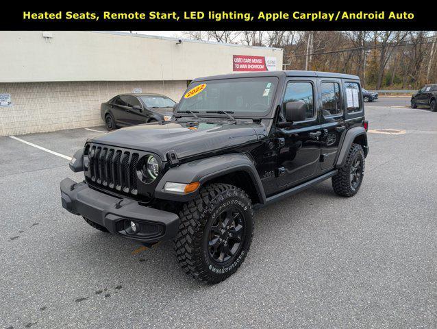 used 2022 Jeep Wrangler car, priced at $28,891