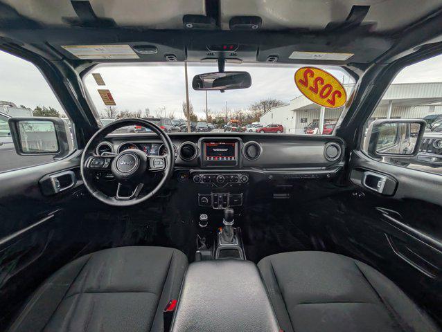 used 2022 Jeep Wrangler car, priced at $28,891