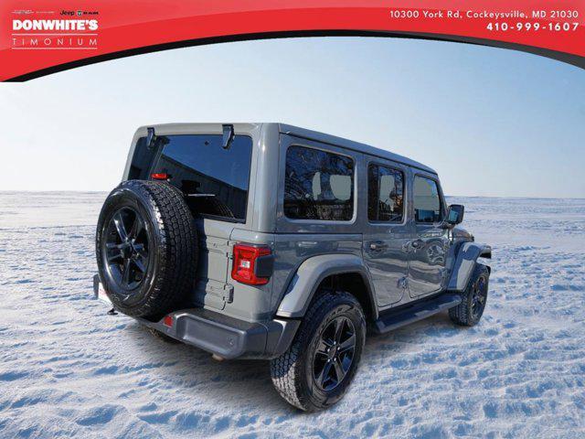 used 2021 Jeep Wrangler Unlimited car, priced at $29,305