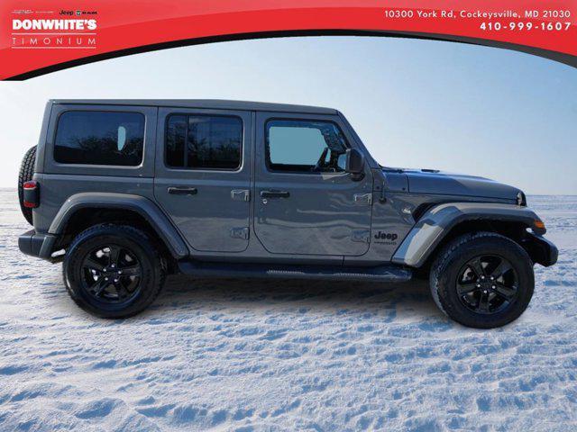 used 2021 Jeep Wrangler Unlimited car, priced at $29,305