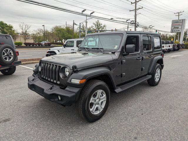 used 2021 Jeep Wrangler Unlimited car, priced at $32,671