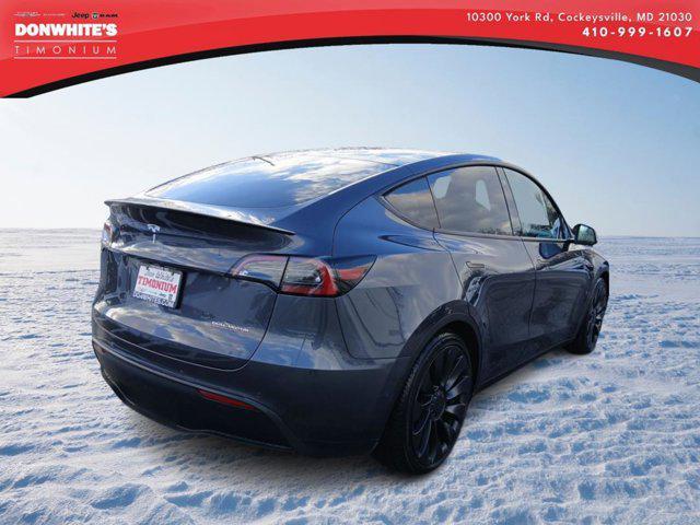 used 2022 Tesla Model Y car, priced at $33,097