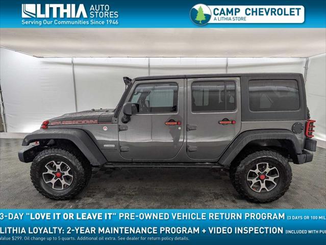 used 2017 Jeep Wrangler Unlimited car, priced at $31,995