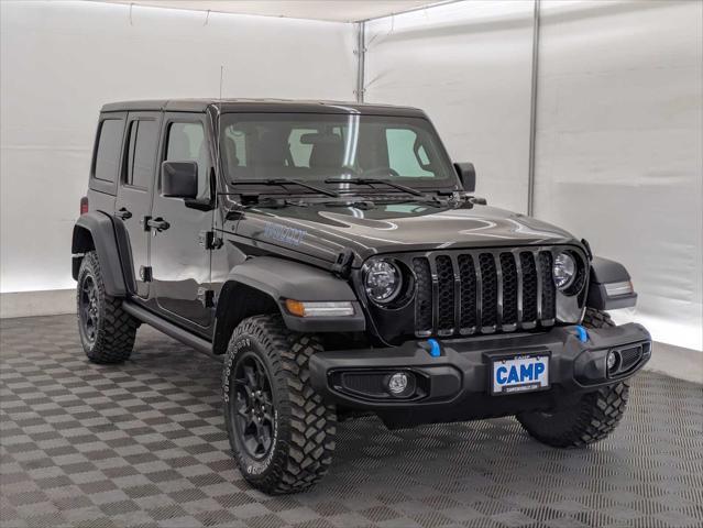 used 2023 Jeep Wrangler 4xe car, priced at $31,995