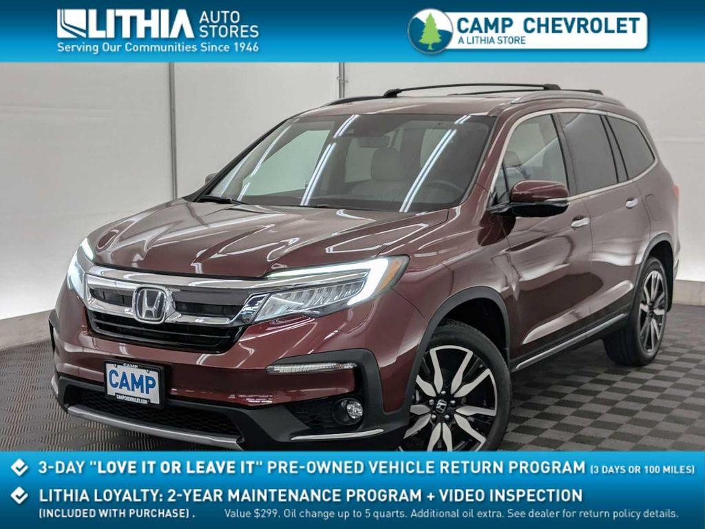 used 2022 Honda Pilot car, priced at $37,495