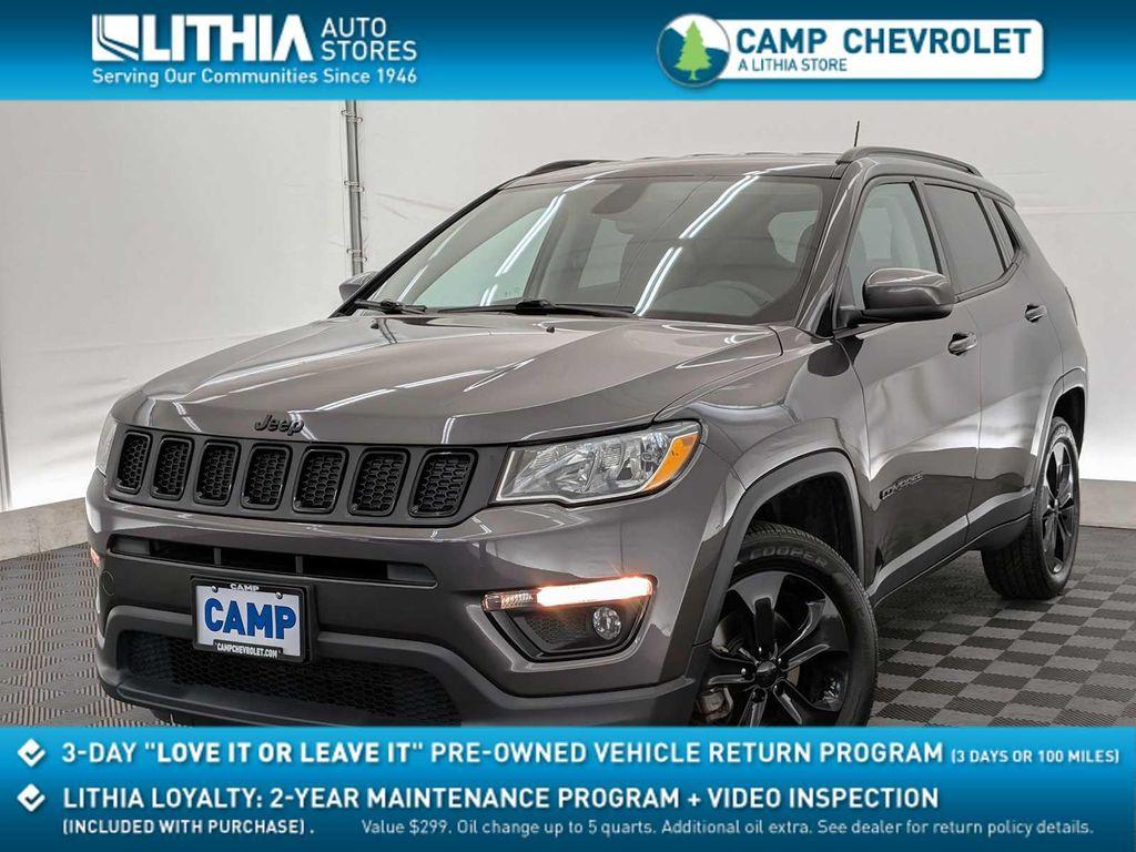 used 2021 Jeep Compass car, priced at $21,995