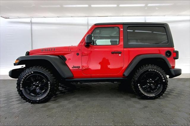 used 2021 Jeep Wrangler car, priced at $27,995