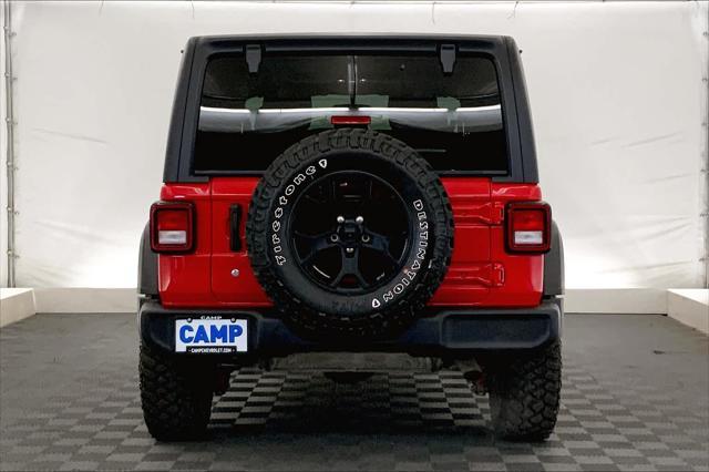 used 2021 Jeep Wrangler car, priced at $27,995