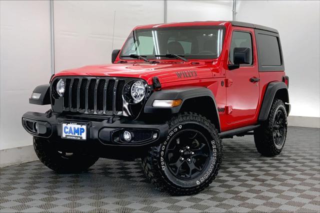 used 2021 Jeep Wrangler car, priced at $27,995