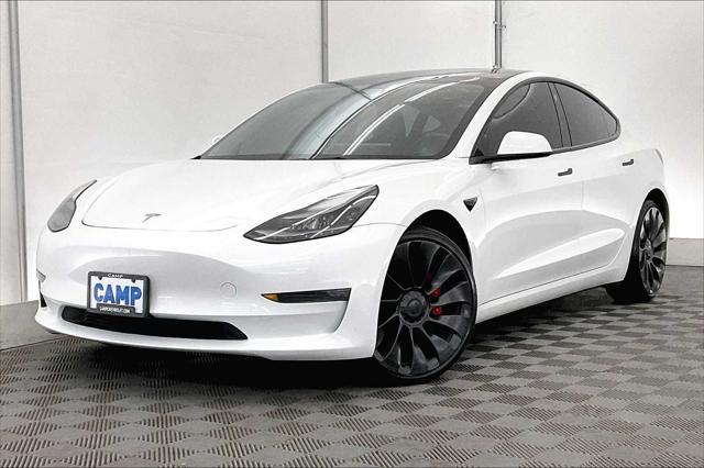 used 2023 Tesla Model 3 car, priced at $32,995