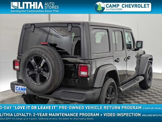 used 2020 Jeep Wrangler Unlimited car, priced at $30,995