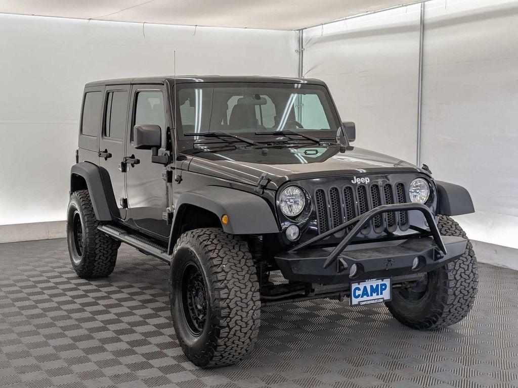 used 2015 Jeep Wrangler Unlimited car, priced at $16,995