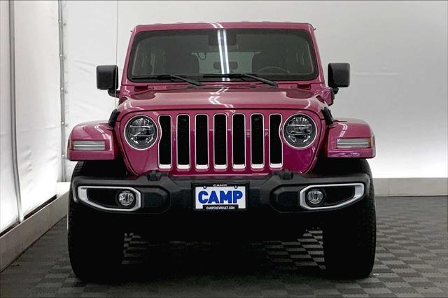 used 2021 Jeep Wrangler Unlimited 4xe car, priced at $33,195