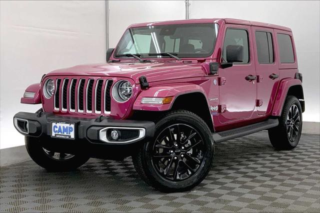 used 2021 Jeep Wrangler Unlimited 4xe car, priced at $33,195